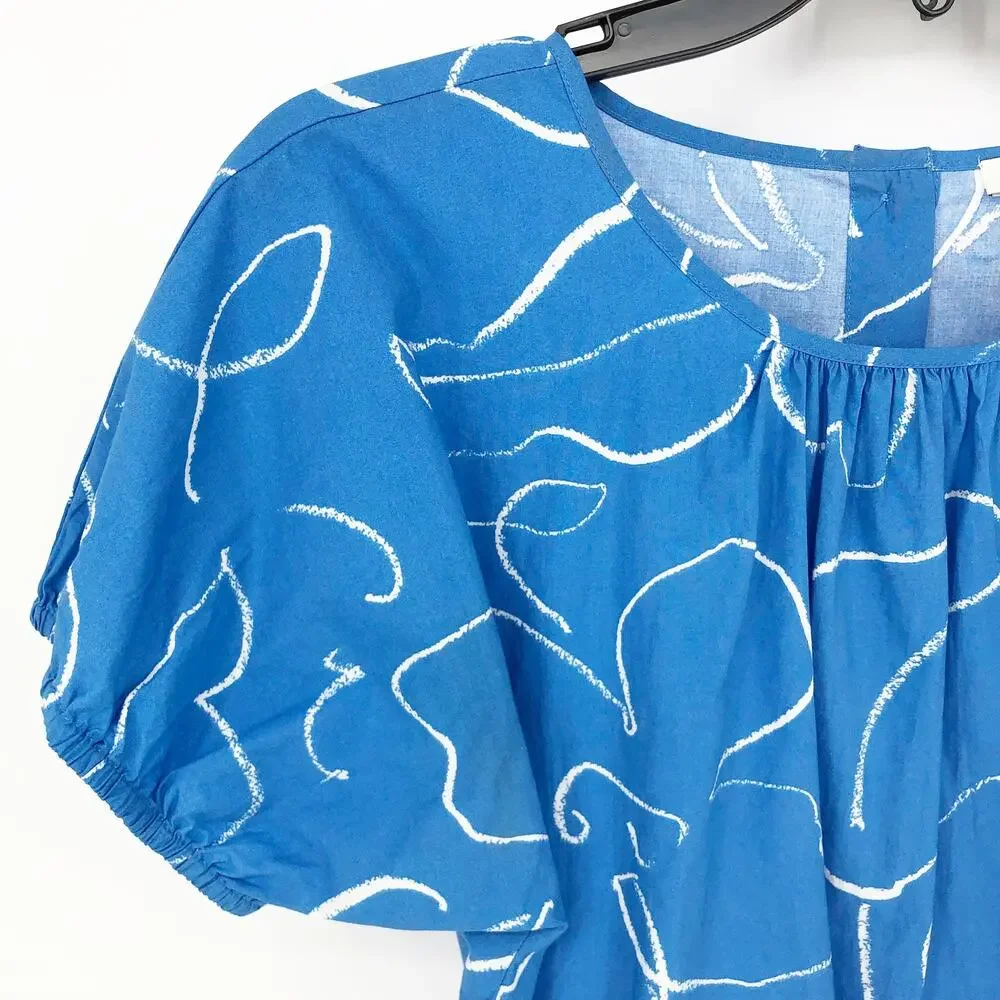 Madewell embroidered poplin